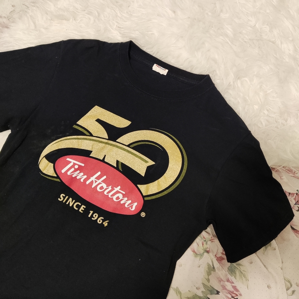 Tim Hortons 50th anniversary t-shirt